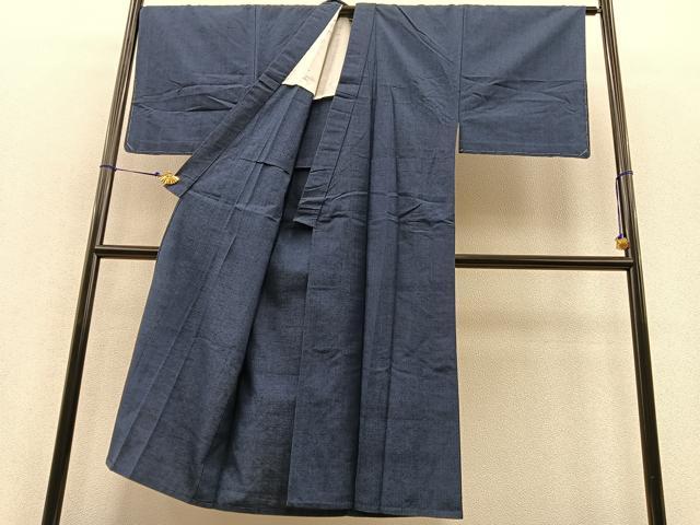 平和屋着物▽男性 紬 単衣 霞文 アンサンブル 正絹 逸品 未使用 BAAT1126hv