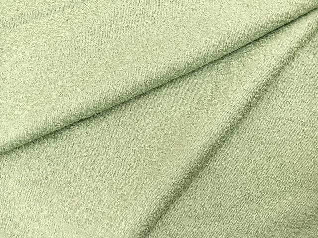 平和屋着物▽上質な色無地 単衣 紋意匠 夏虫色 正絹 逸品 BAAT1157hv