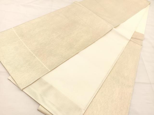平和屋着物*夏物 六通柄袋帯 霞文 金糸 正絹 逸品 BAAT3028hv