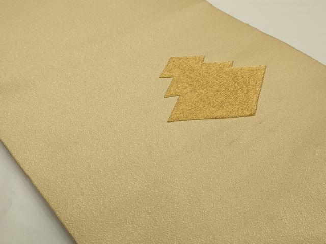 平和屋着物◎太鼓柄袋帯 松皮菱文 金糸 正絹 逸品 AAAV3303sx