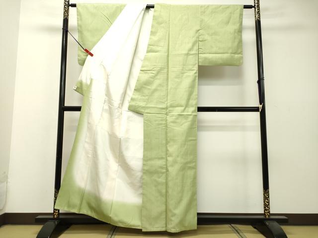平和屋着物●上質な紬 夏虫色 正絹 逸品 DAAS2200tw