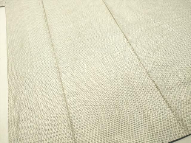 平和屋着物●男性 本場大島紬 白大島 100亀甲 総詰め 正絹 逸品 DAAS2222tw