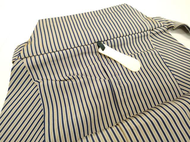 平和屋着物●男性 馬乗り袴 縞 正絹 逸品 未使用 DAAS2237tw