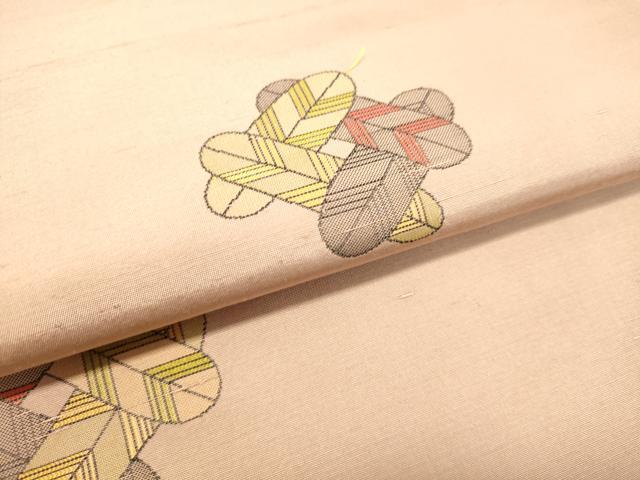 平和屋着物●京の名門・菱屋六右ェ門 紬 鷹の羽 正絹 逸品 未使用 DAAS2307tw