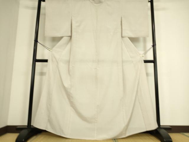 平和屋着物▽本塩沢 単衣 蚊絣 正絹 逸品 DAAS0308az