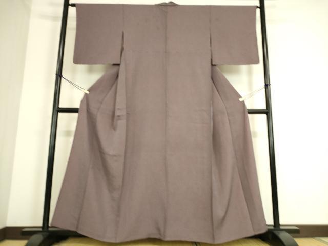 平和屋着物▽江戸小紋 単衣 角通し 正絹 逸品 DAAS0309az