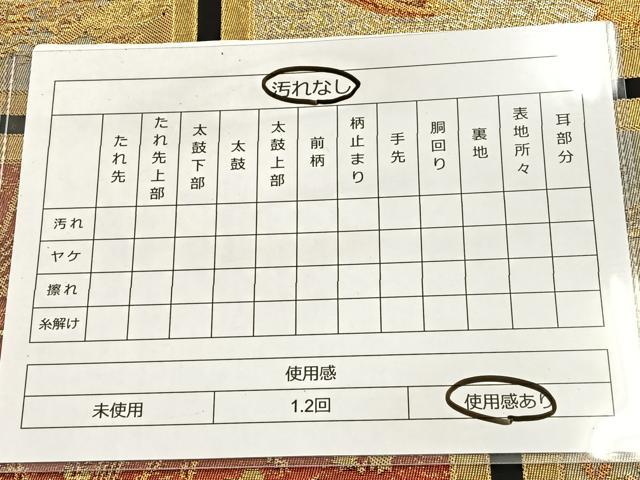 平和屋着物◎六通柄袋帯 天井風景文 黒地 金銀糸 正絹 逸品 BAAT2029ph