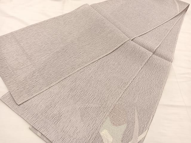 平和屋着物*夏物 太鼓柄袋帯 道長文 銀糸 正絹 逸品 BAAT3091hv