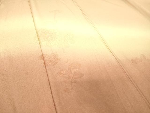 平和屋着物▽訪問着 単衣 霞花文 暈し染め 正絹 逸品 DAAS0540az