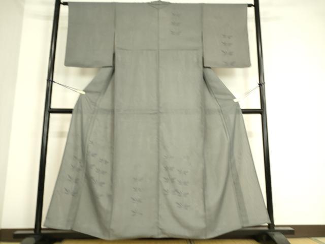 平和屋着物▽訪問着 無双 紗袷 紗×絽 草花文 正絹 逸品 DAAS0477az