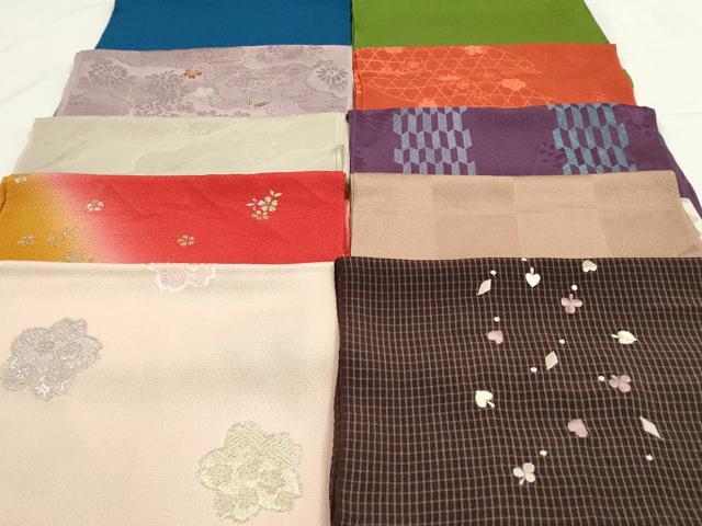 平和屋本店■和装小物 帯揚げ10枚 逸品 未使用 DZAA10904kh5