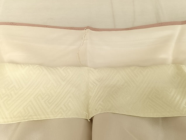 平和屋着物●染刺工芸 大羊居 東京友禅 訪問着 刺繍 立波草花文 金糸 金彩 正絹 逸品 AAAU4282np
