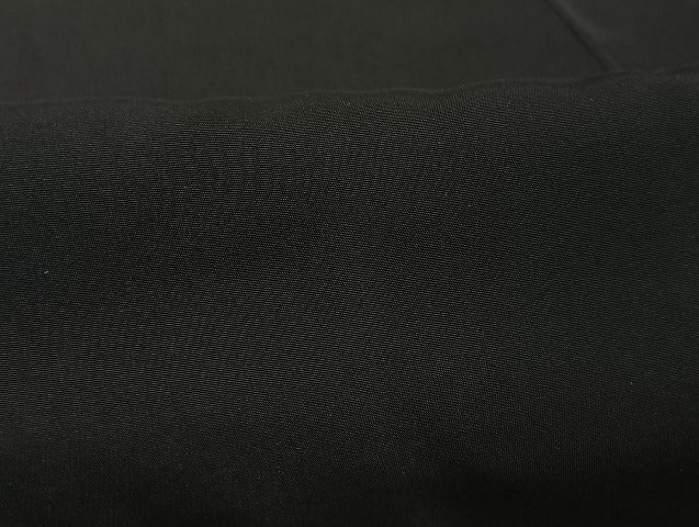 平和屋着物●男性 黒紋付 羽織セット キングサイズ 正絹 逸品 AAAU4340np