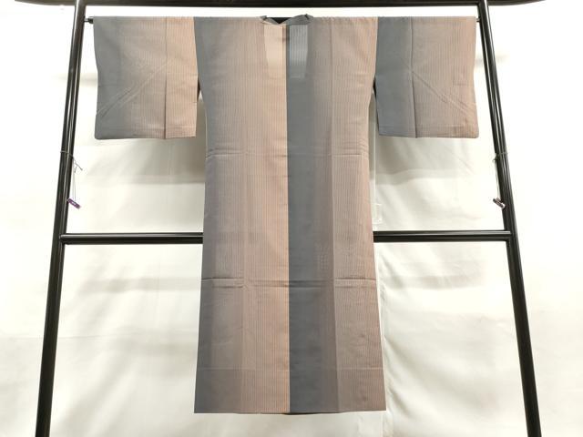 平和屋着物▽道行コート スリーシーズン 春夏秋 塵除け 霞文 ロング丈 正絹 逸品 CAAR9100id