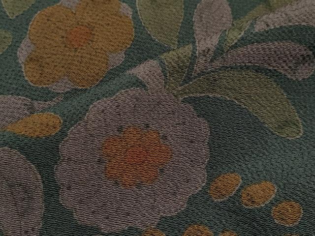 平和屋着物∞羽織 辻が花 鬼しぼ縮緬 正絹 逸品 CAAR9090id
