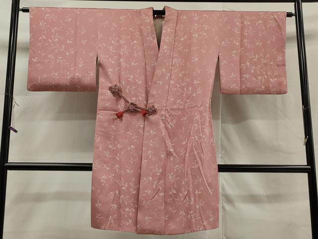 平和屋着物∞道中着 枝花文 ロング丈 正絹 逸品 CAAR9111id