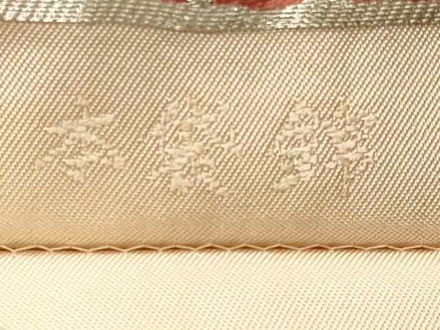 平和屋着物◎六通柄 本袋帯 唐織 手織 草花文 金銀糸 正絹 逸品 CAAT0325ft