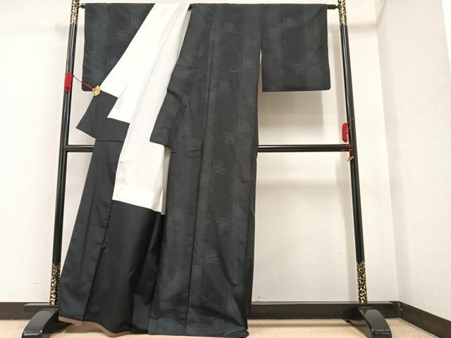 平和屋着物●本場大島紬 束ね熨斗文 正絹 逸品 AAAW1842ph
