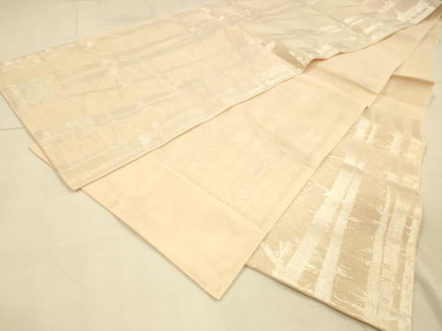 平和屋着物*夏物 六通柄 京袋帯 樹林文 銀糸 正絹 逸品 DAAT1903cm
