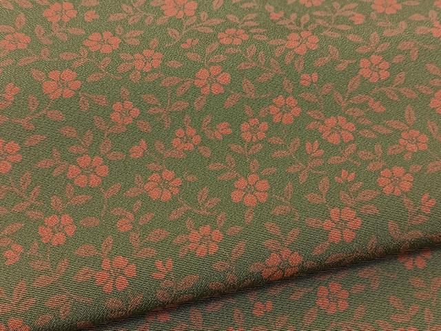 平和屋着物▽上質な小紋 単衣 花尽くし 正絹 逸品 BAAT9079yc