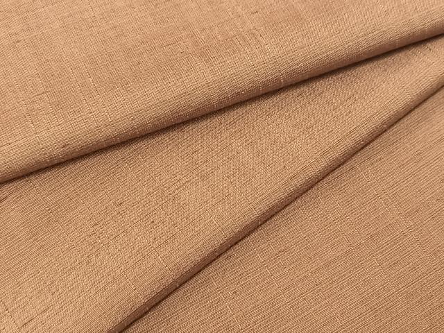 平和屋着物▽上質な紬 単衣 色無地 鴇浅葱色 正絹 逸品 BAAT9073yc
