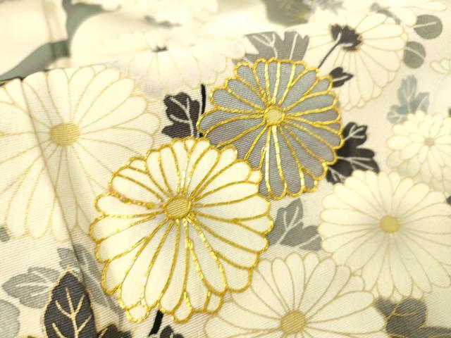 平和屋着物▽訪問着 単衣 駒刺繍 流水吉祥花文 金彩 ますいわ屋扱い 正絹 逸品 DAAS0715az