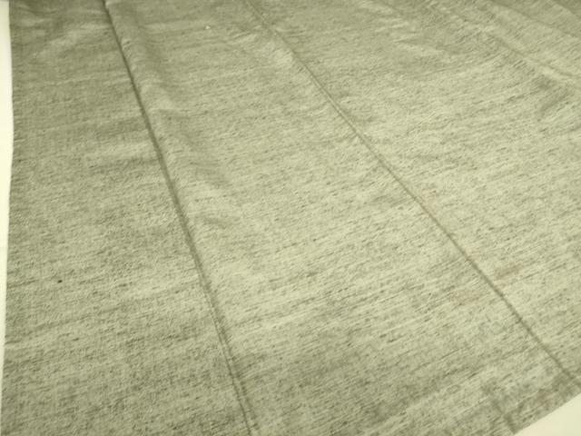 平和屋着物▽上質な紬 単衣 霞文 正絹 逸品 DAAS0767az