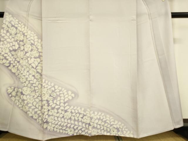 平和屋着物▽訪問着 単衣 辻が花 暈し染め 正絹 逸品 DAAS0796az