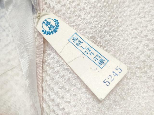 平和屋着物●名門 藤娘きぬたや・総絞り 羽織 解き反物 草花文 羽尺 逸品 CAAT5407th