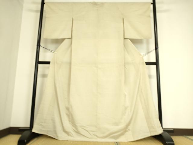 平和屋着物▽本塩沢 単衣 蚊絣 星野謹製 証紙付き 正絹 逸品 DAAS0955az