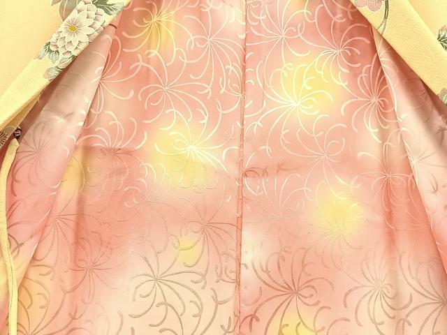 平和屋着物#H・L(アッシュエル) HENRI-LUC CHAPUIS 長羽織 花丸文 洗える着物 BAAT8928gt