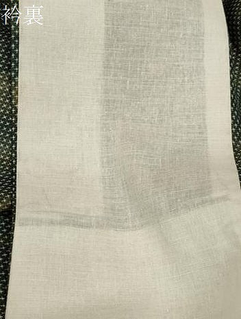 平和屋着物▽訪問着 単衣 十字絣 墨流し文様 正絹 逸品 CAAT9391dy
