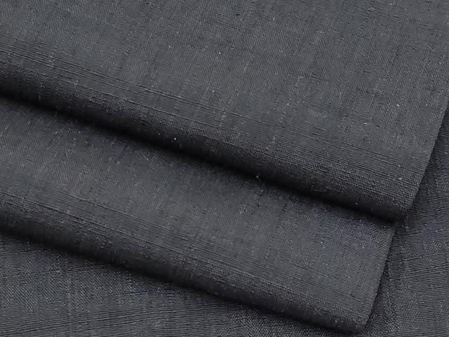 平和屋着物●極上 本場結城紬 重要無形文化財 色無地 蝋色地 逸品 CYAA2761s5