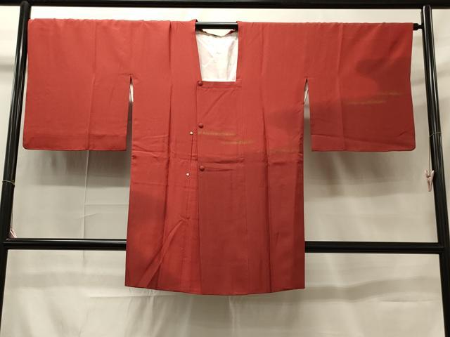 平和屋着物∞道行コート 霞文 暈し染め 金彩 鈴乃屋扱い ロング丈 正絹 逸品 CAAT5820id