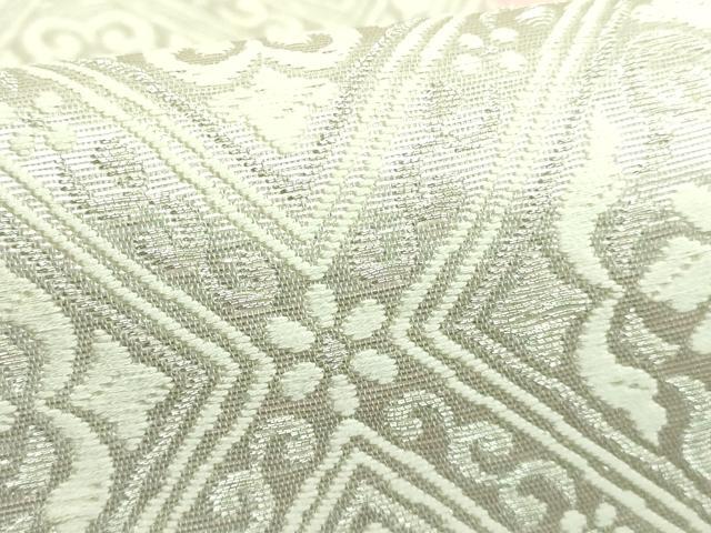 平和屋着物*極上 夏物 六通柄袋帯 正倉院市松文様 金銀糸 逸品 DZAA7235kh5