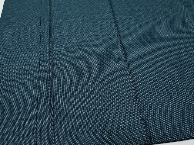 平和屋着物●男性 紬 100亀甲 正絹 逸品 CAAU9765vf