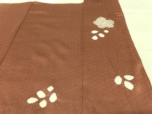 平和屋着物●訪問着 駒刺繍 絞り 花冊子文 金彩 正絹 逸品 AAAX0683zg
