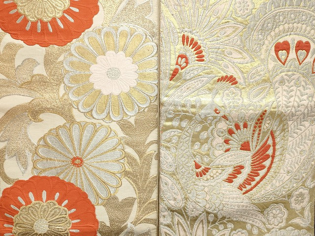 平和屋着物■袋帯 西陣 まとめて100点 向かい鳳凰 孔雀 向かい蝶 鳳凰 辻が花 更紗 花柄 宝相華 金銀糸 未使用品あり 全て正絹 se3410