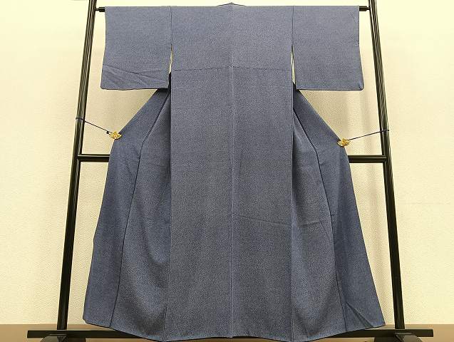 平和屋着物●江戸小紋 極小鮫小紋柄 正絹 逸品 BAAU4638gt