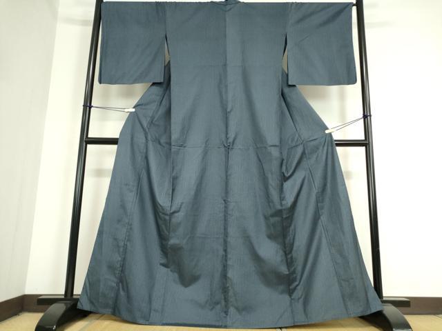 平和屋着物▽本場染大島紬 単衣 小花文 正絹 逸品 DAAT9709az