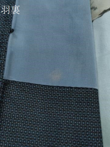 平和屋着物●男性 本場大島紬 アンサンブル 100亀甲 総詰め キングサイズ 正絹 逸品 CAAU2495yc