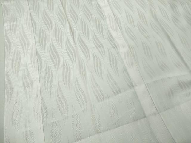 平和屋着物■夏物 長襦袢 無双仕立て 加賀てらい 透かし織 京名水染 紋紗 反端付き 逸品 未使用 DZAA8337kh5