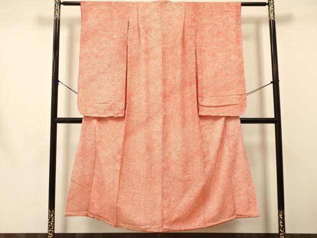 平和屋着物∵女の子 十三参り 子供 祝着・袋帯セット 重ね衿付き 総絞り 霞文 逸品 DAAS9216ma