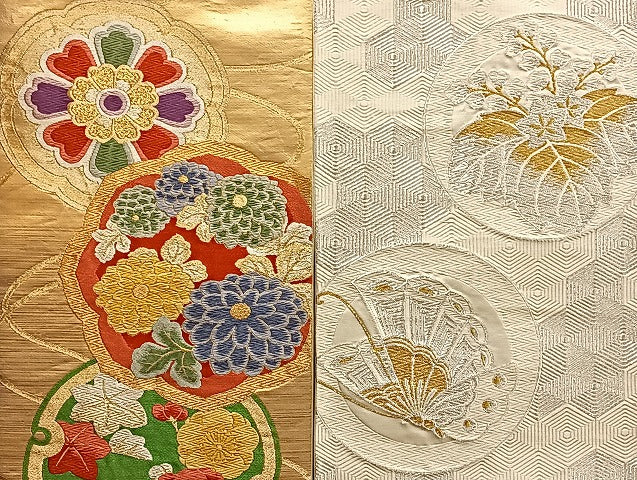 平和屋着物■袋帯 西陣 まとめて100点 鳳凰 鶴 尾長鳥 鴛鴦 蝶 風景 更紗 松竹梅 花柄 正倉院 金銀糸 など 未使用品あり 全て正絹 mmm920