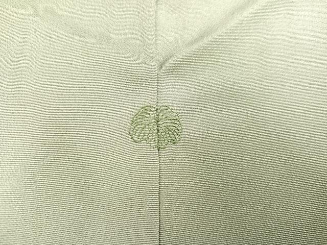 平和屋着物●豪華色留袖 作家物 駒刺繍 群れ鶴浜松文 金彩 正絹 逸品 AAAY6343ph