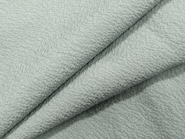 平和屋着物▽上質な色無地 単衣 青磁鼠色 正絹 逸品 CAAV8943gh