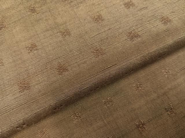 平和屋着物●上質な紬 花 正絹 逸品 AAAY7951ph