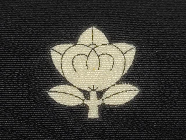 平和屋着物●本場加賀友禅作家 杉浦伸 黒留袖 流水枝花文 暈し染め 正絹 逸品 AAAY5517gw