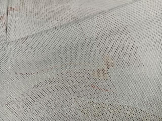 平和屋着物●本場大島紬 カタス7マルキ 駒刺繍 舞蝶文 暈し染め 金彩 正絹 逸品 AAAZ0564ph