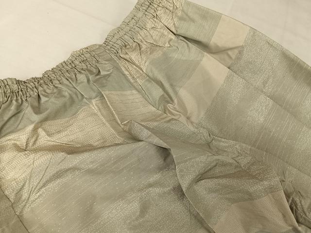平和屋着物▽男性 作務衣 本場大島紬 単衣 正絹 逸品 AAAY1771np